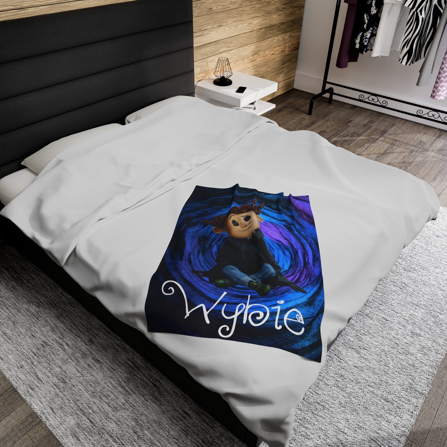 Wybie- Velveteen Plush Blanket