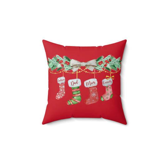 Faux Suede Square Pillow