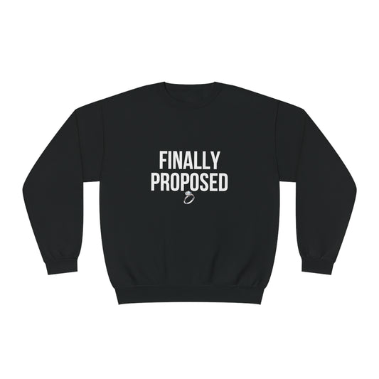 Finally proposed Unisex NuBlend® Crewneck Sweatshirt