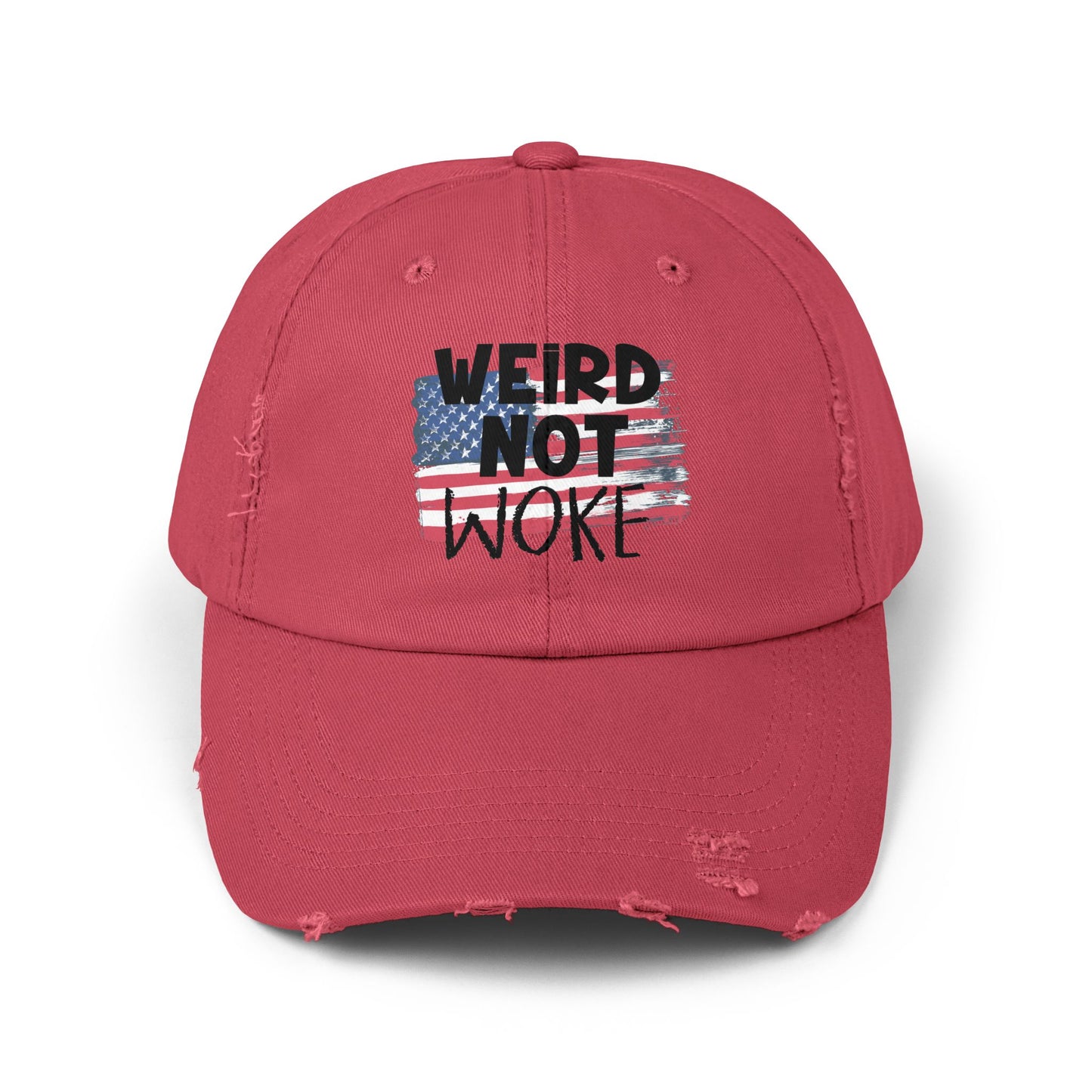 Unisex Distressed Cap