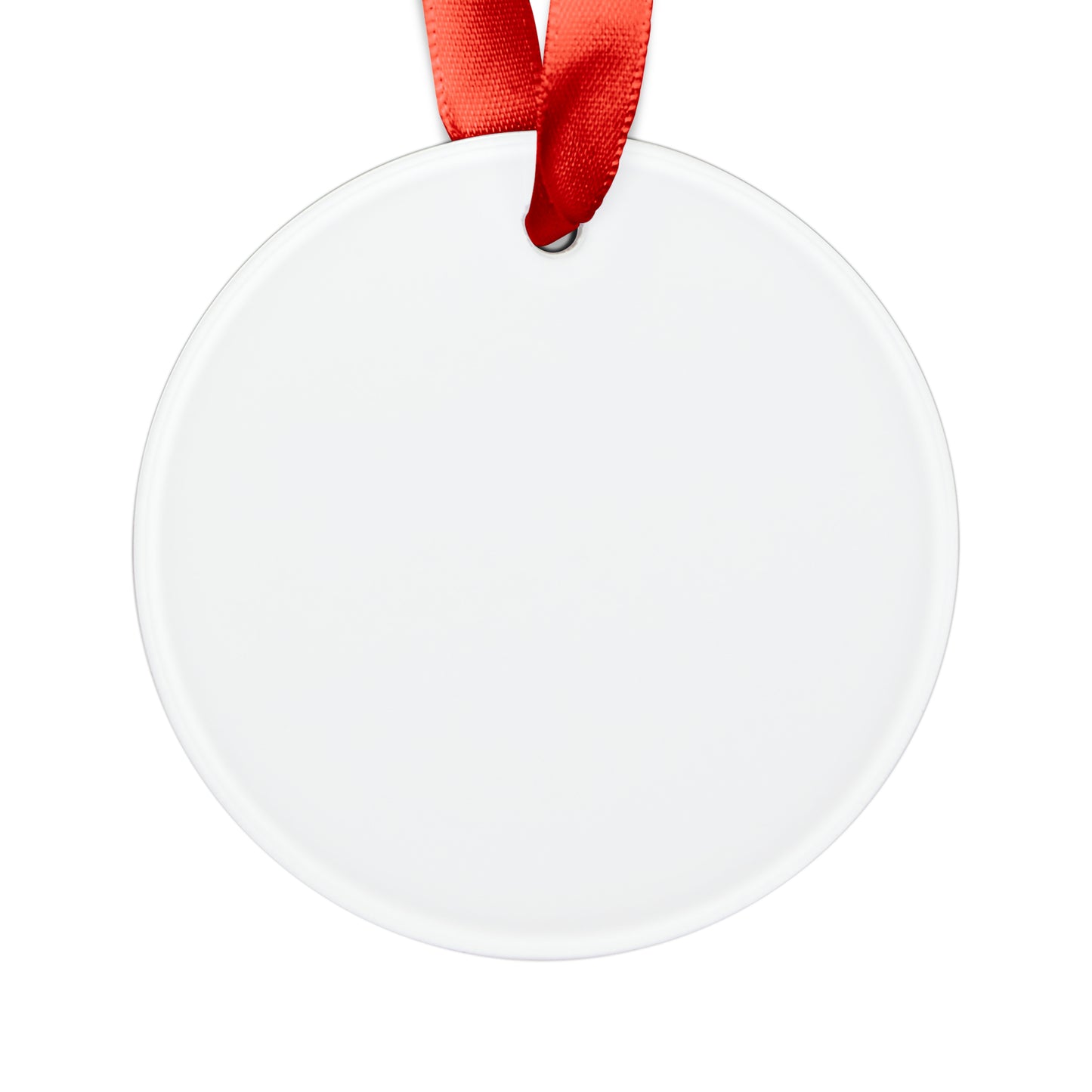 Copy of Acrylic Ornament with Ribbon