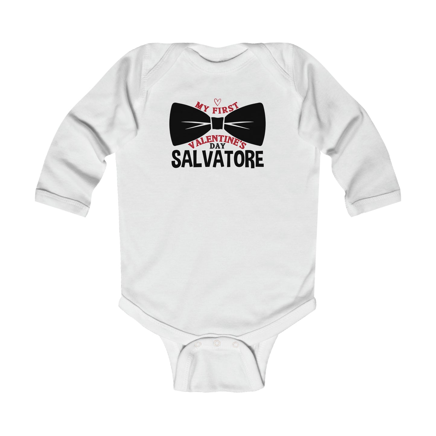 Boys Valentine onesie