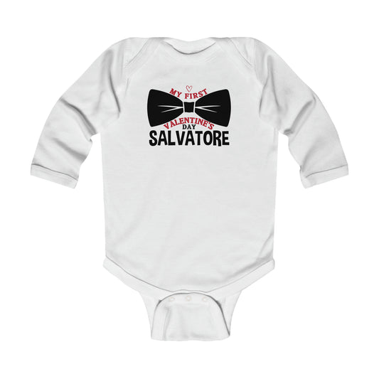 Boys Valentine onesie
