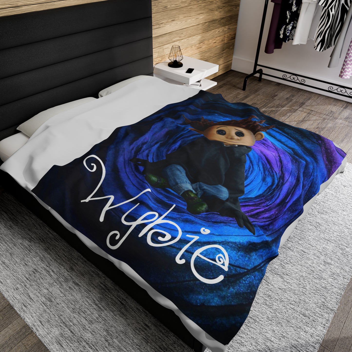 Wybie- Velveteen Plush Blanket