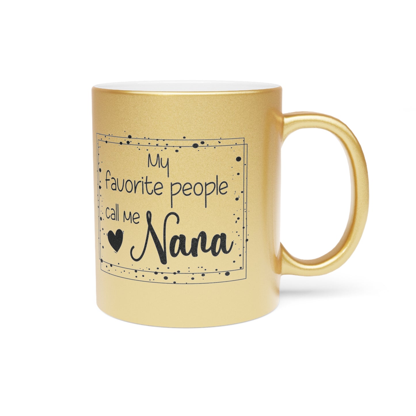 Copy of Metallic Mug (Silver\Gold)