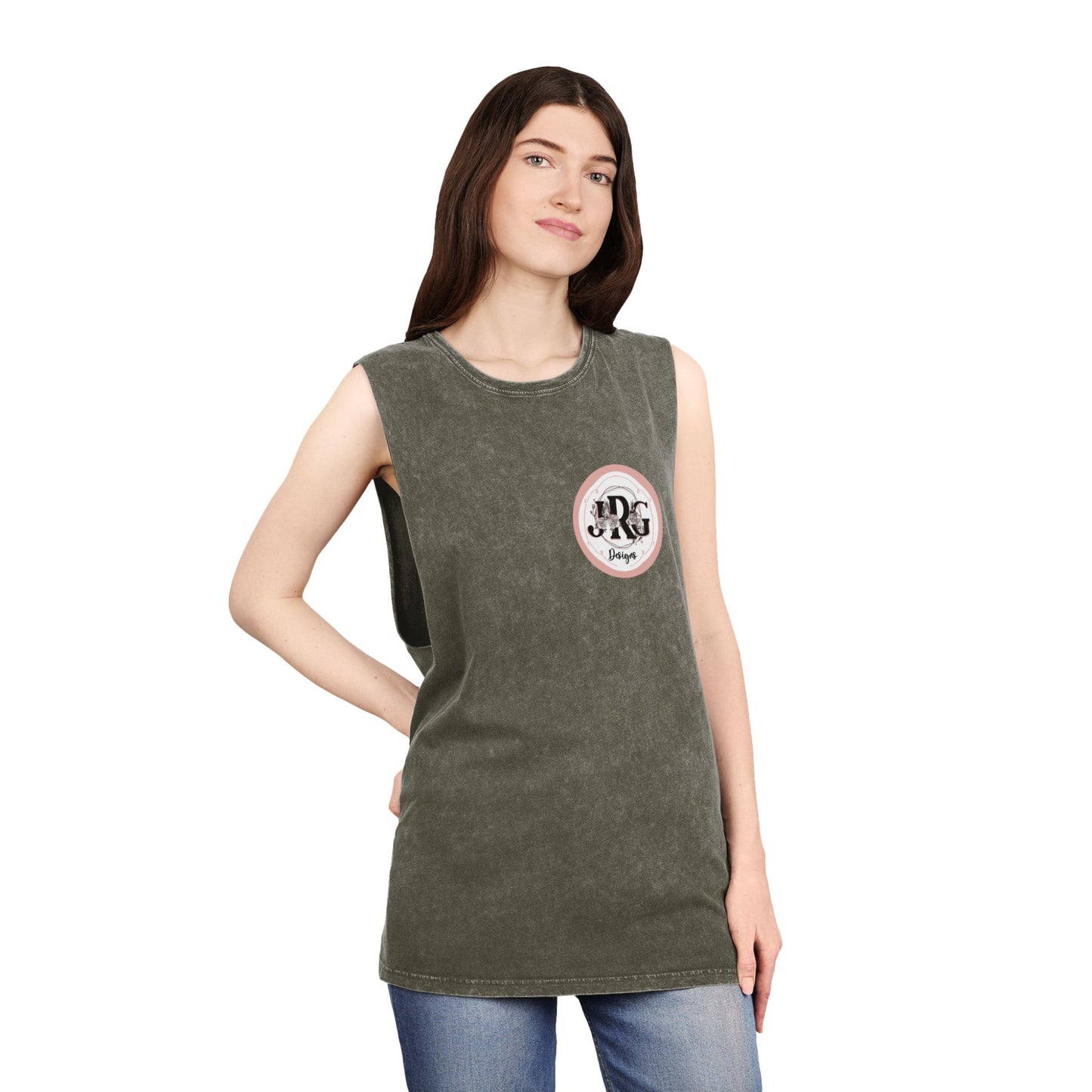 Unisex Stonewash Tank Top