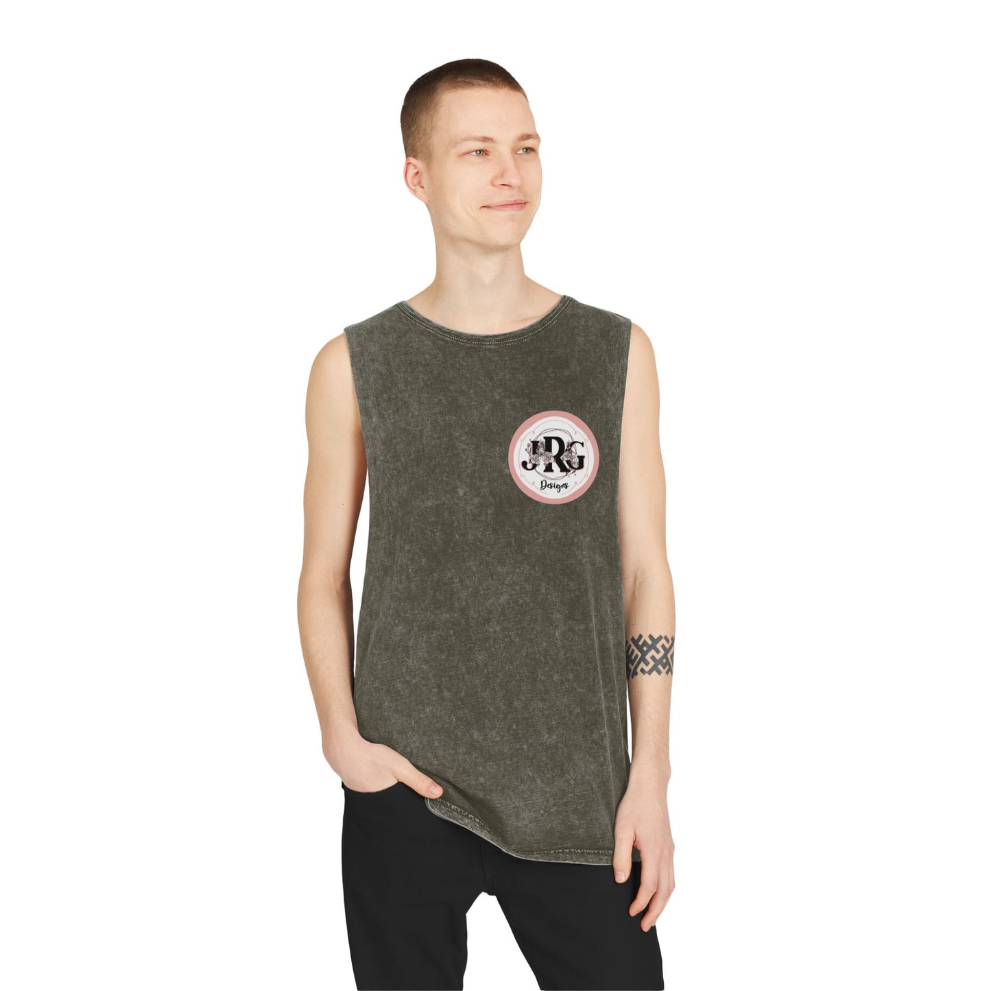 Unisex Stonewash Tank Top