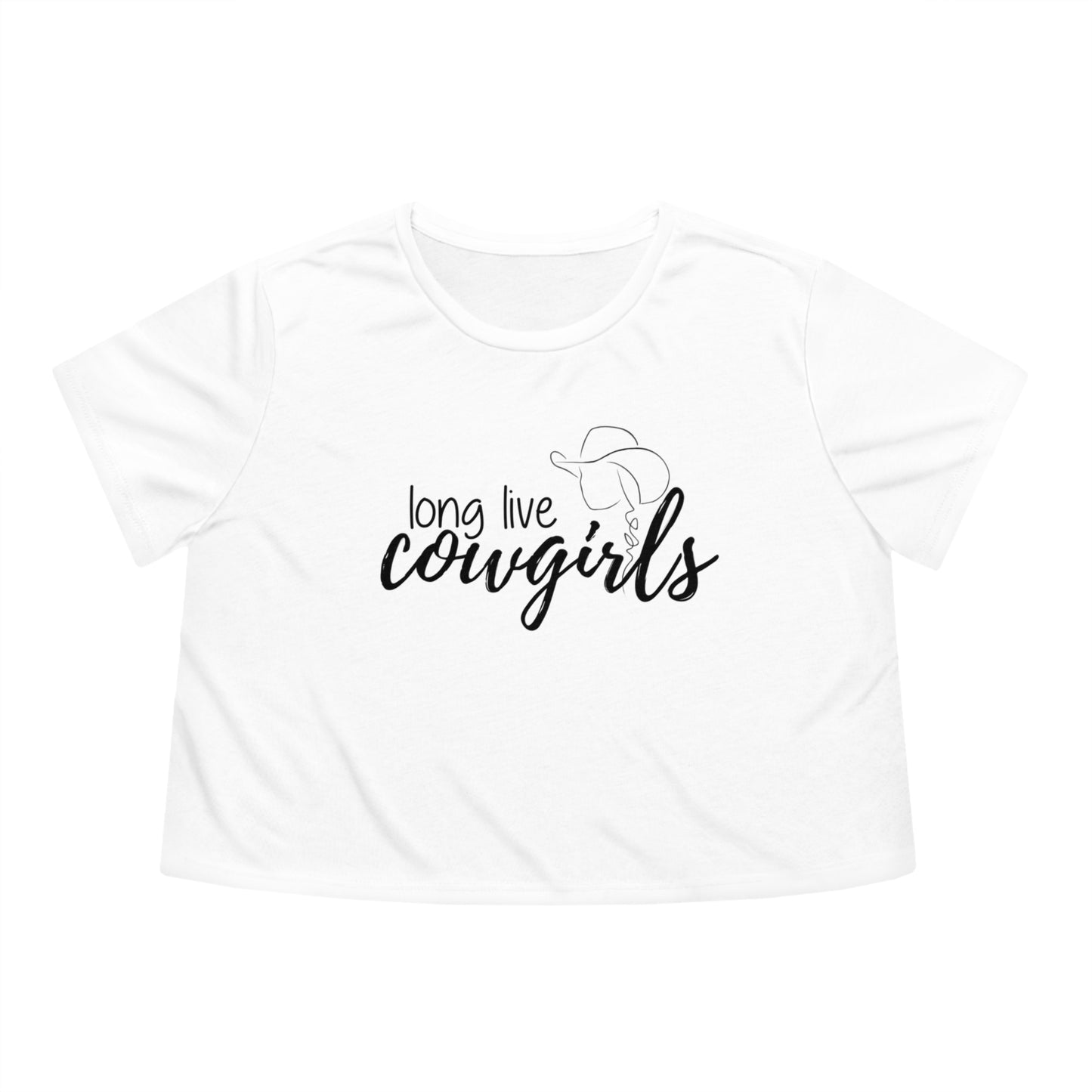 Women's Flowy Cropped Tee