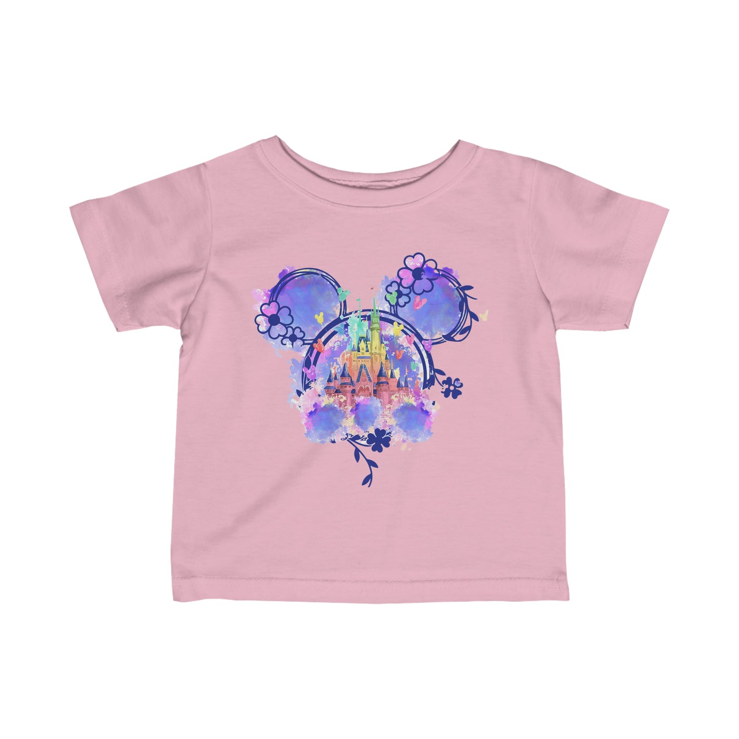 Disney castle toddler tee