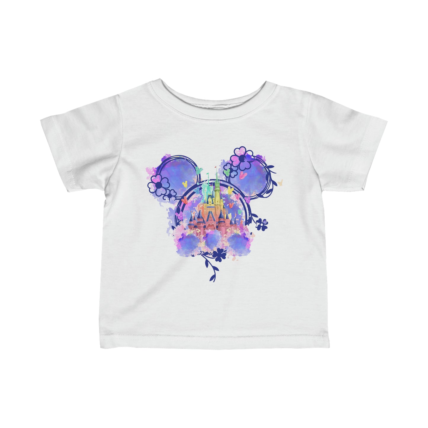 Disney castle toddler tee