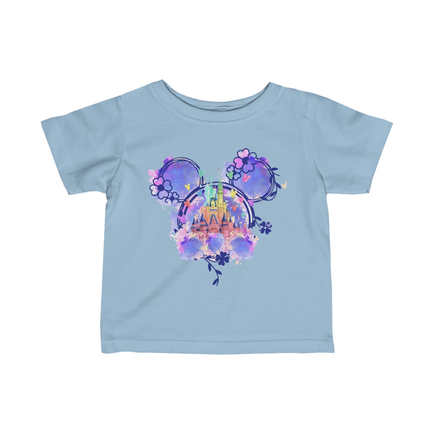 Disney castle toddler tee