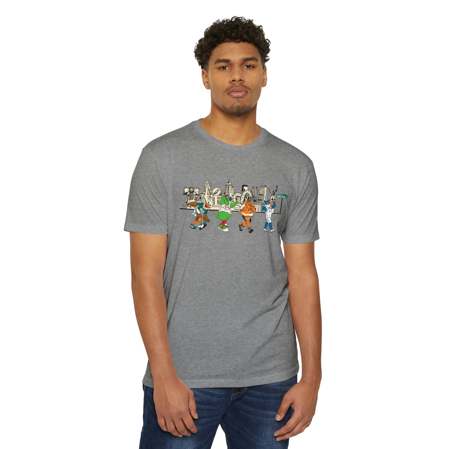 Unisex CVC Jersey T-shirt