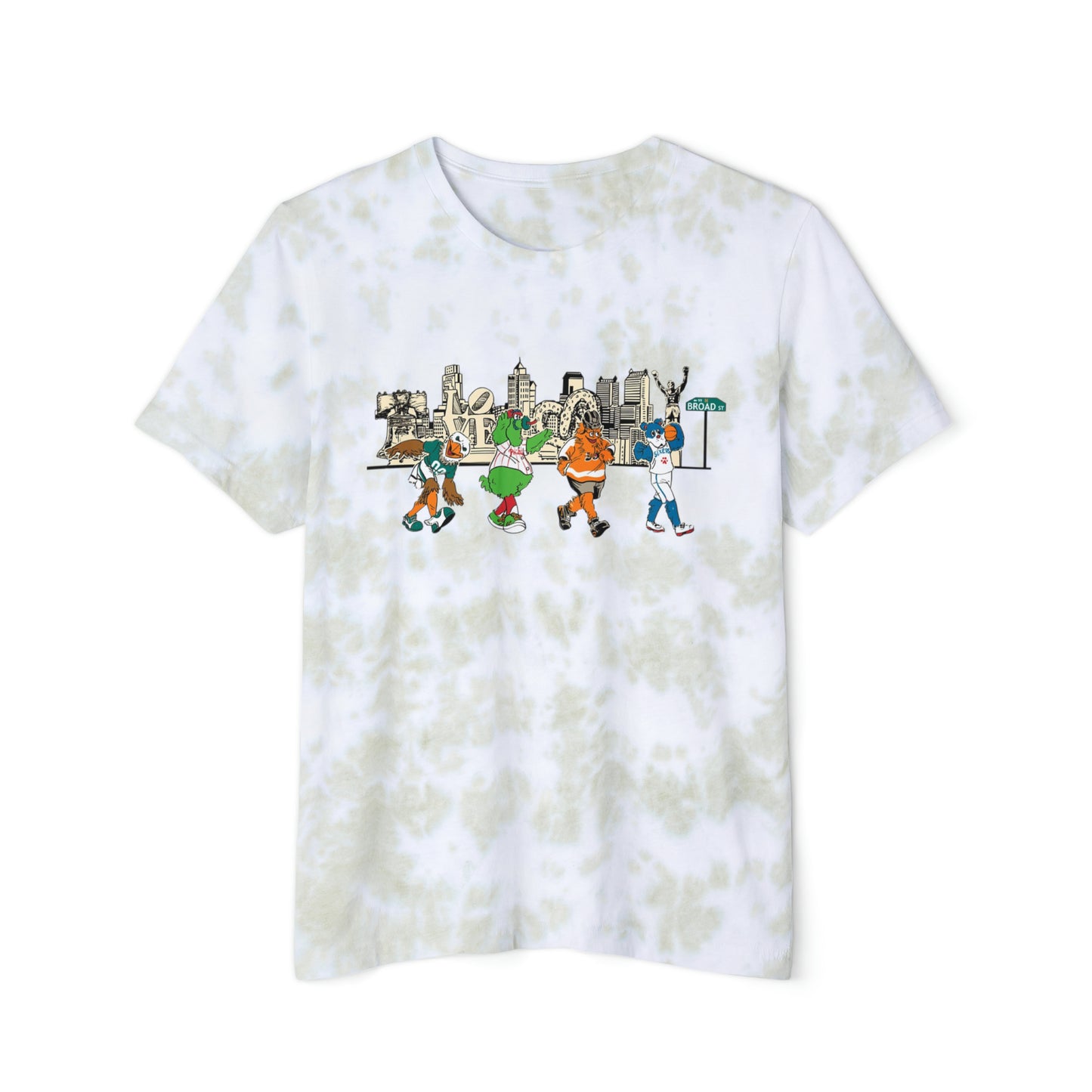 Unisex FWD Fashion Tie-Dyed T-Shirt