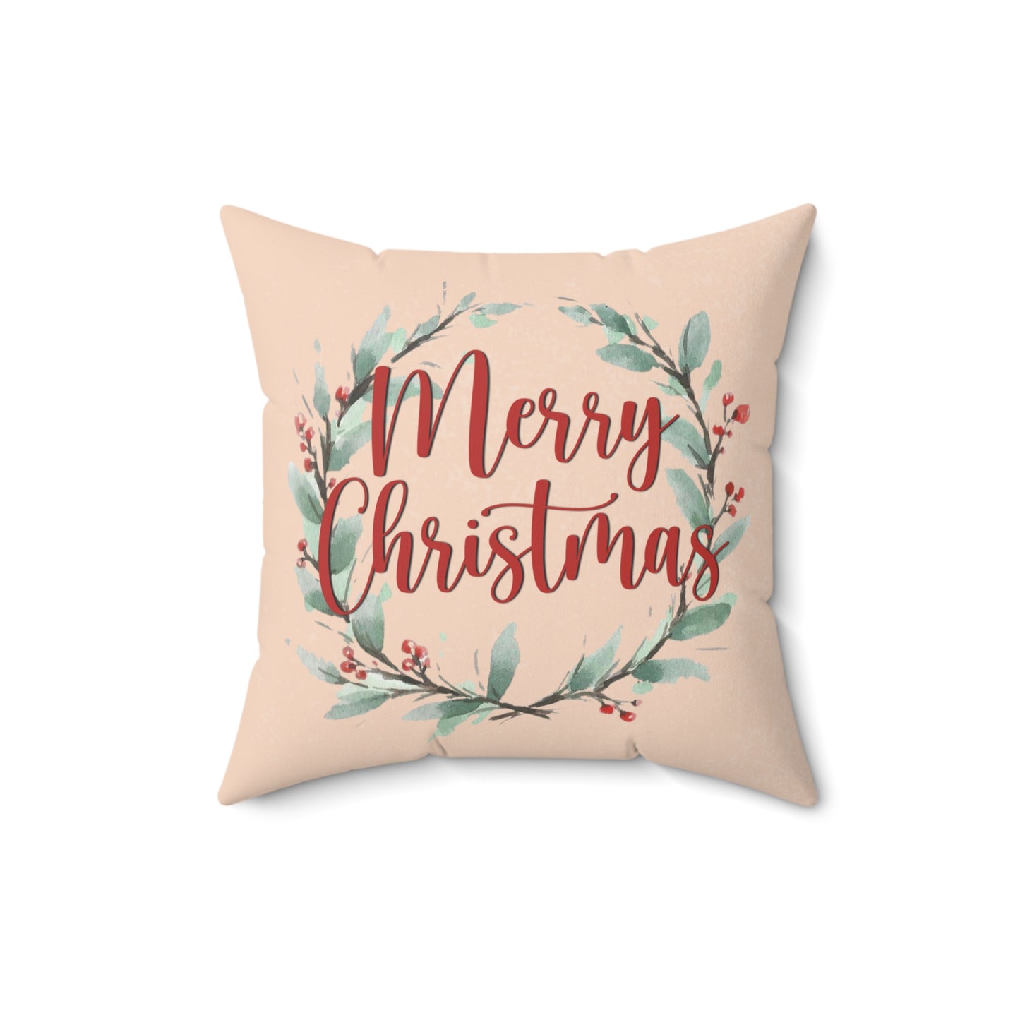 Faux Suede Square Pillow