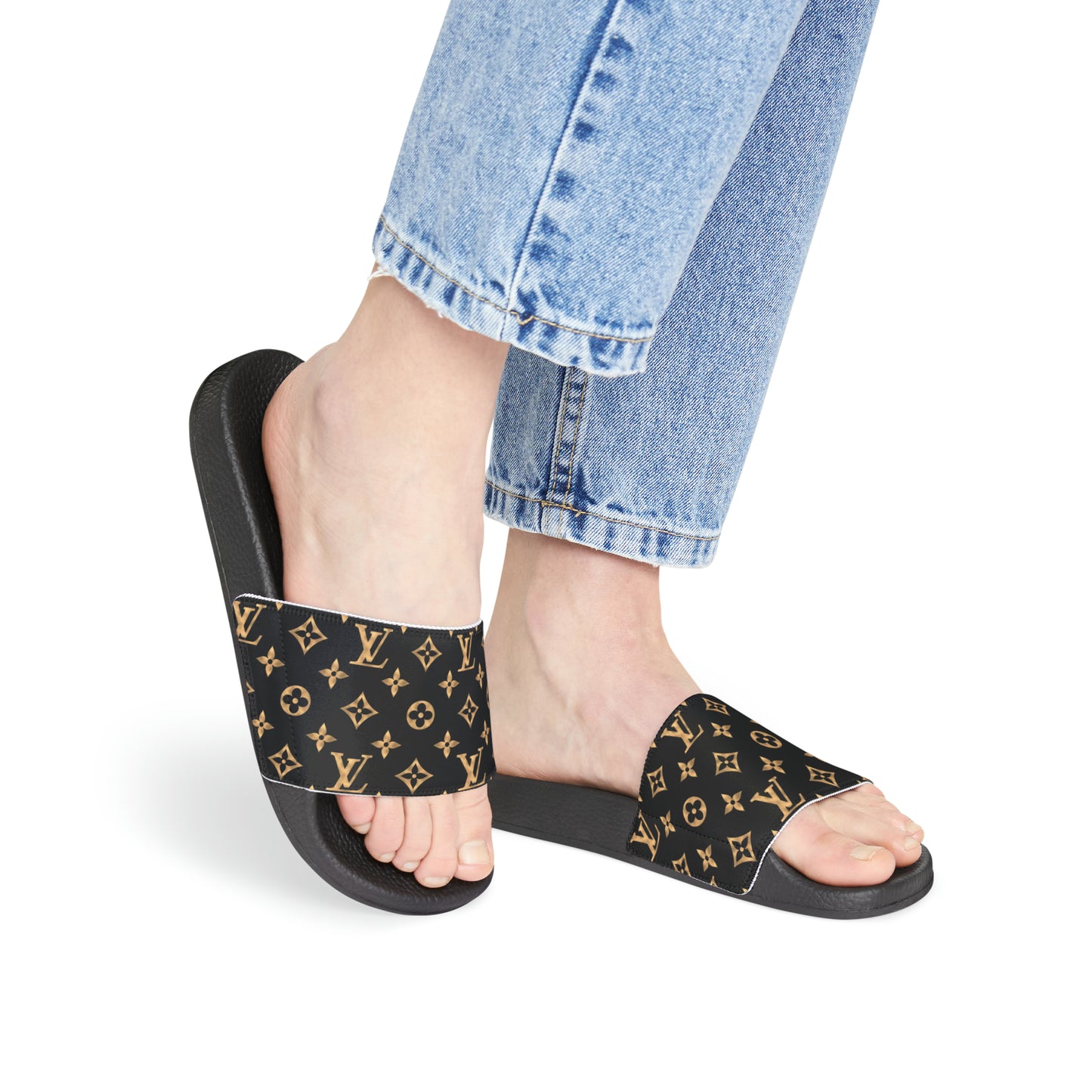 Women's PU Slide Sandals