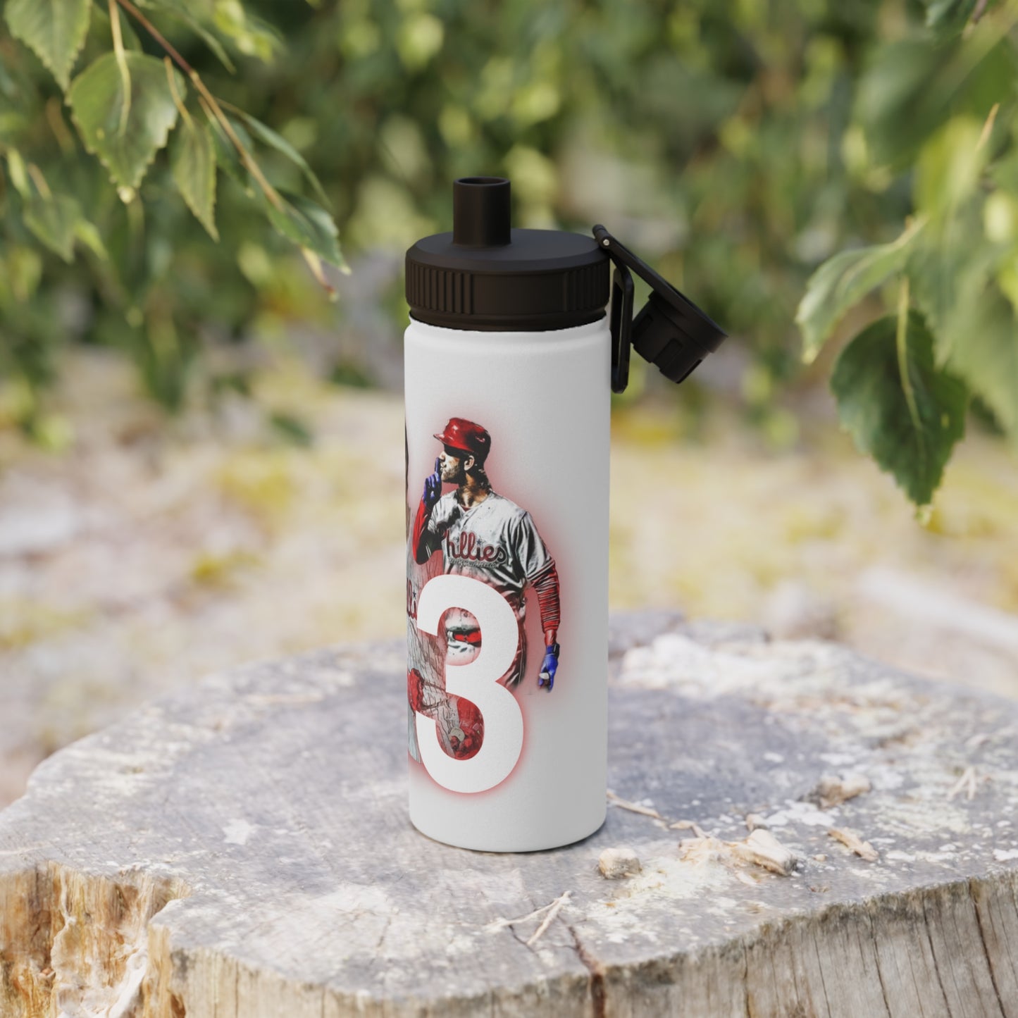 Stainless Steel Water Bottle, Sports Lid