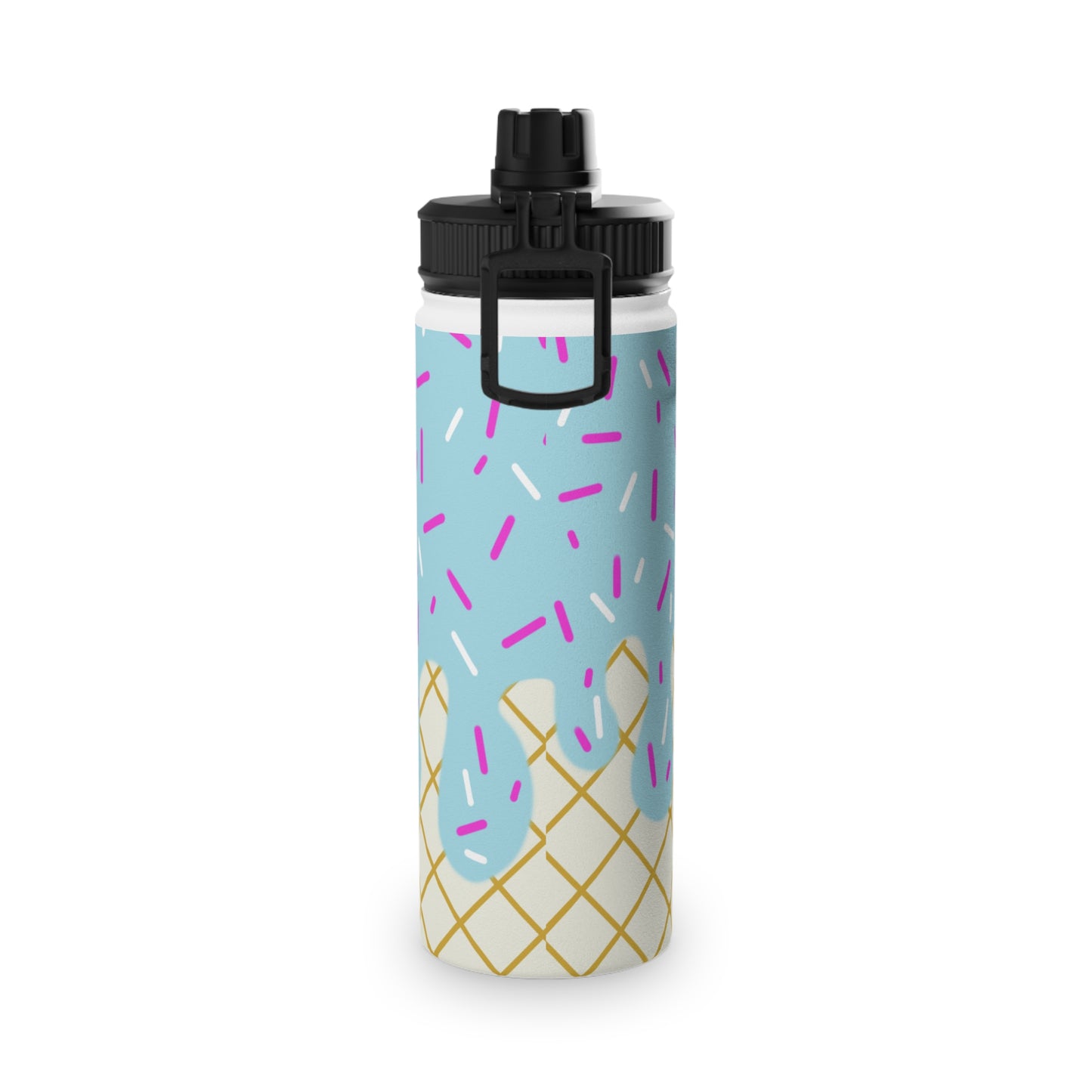 Stainless Steel Water Bottle, Sports Lid