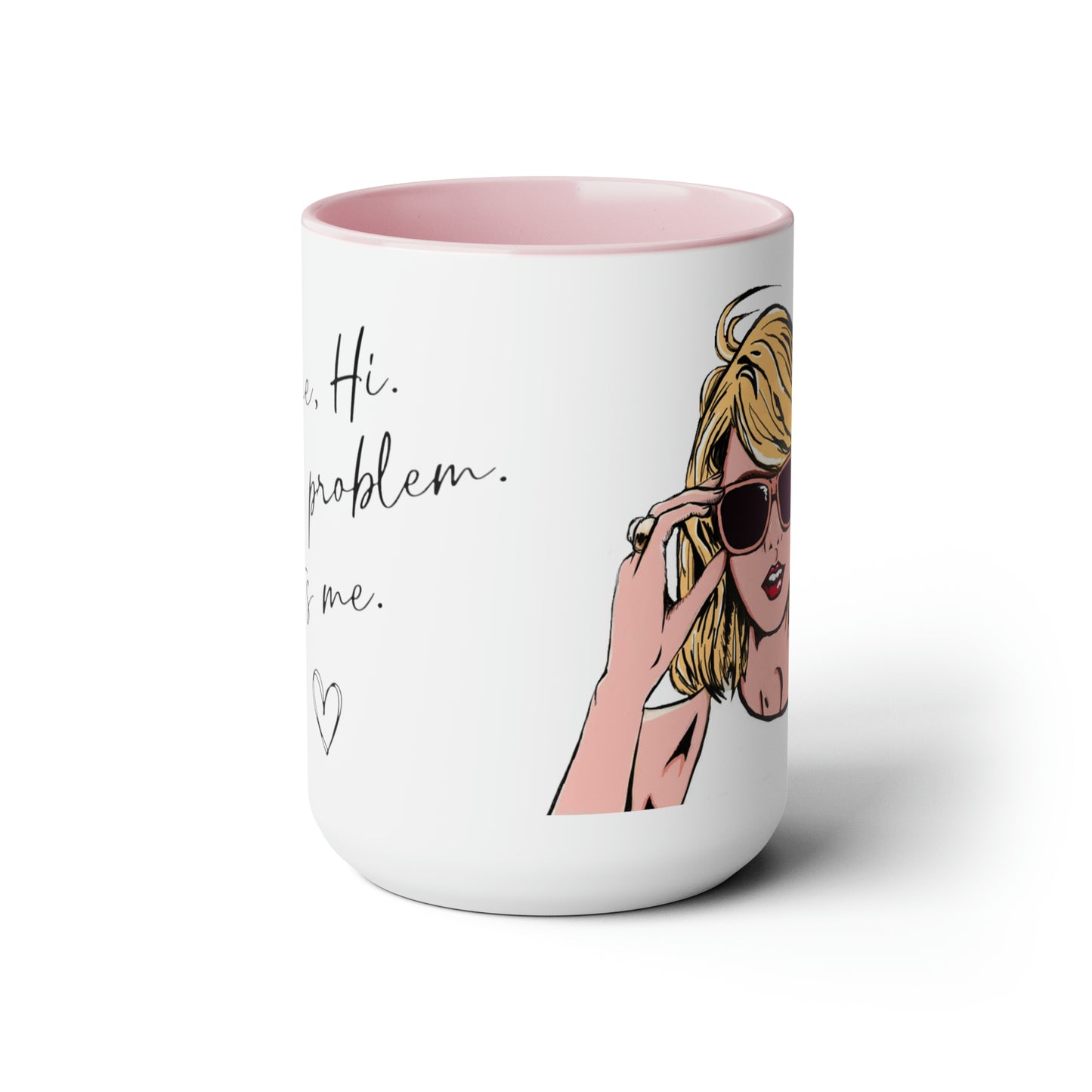 Two-Tone Coffee Mugs, 15oz
