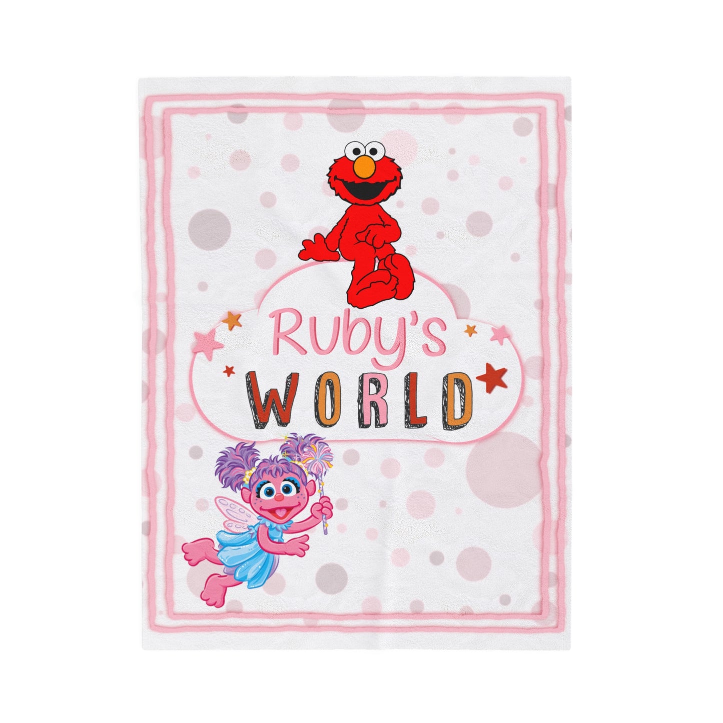 Elmo- Velveteen Plush Blanket