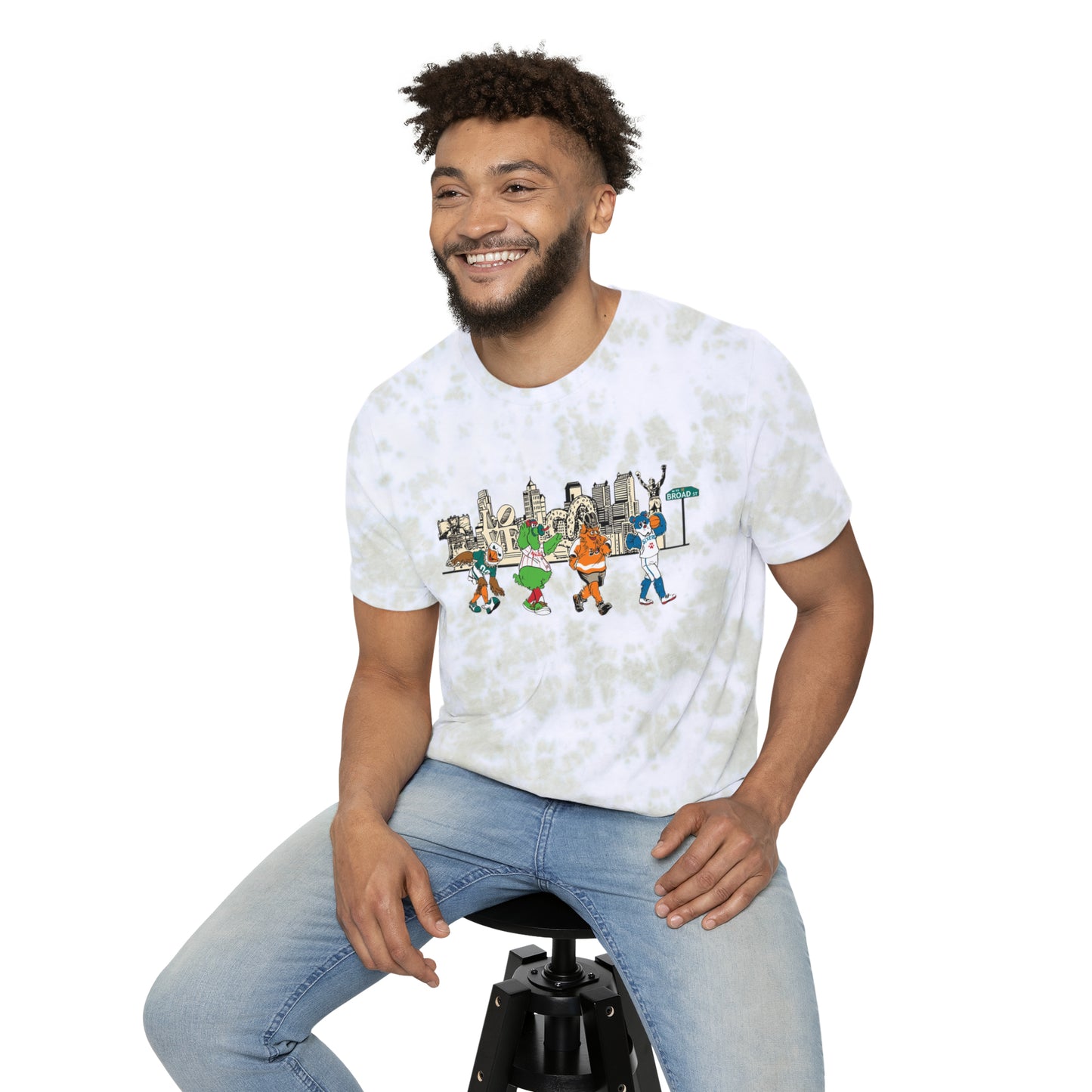 Unisex FWD Fashion Tie-Dyed T-Shirt