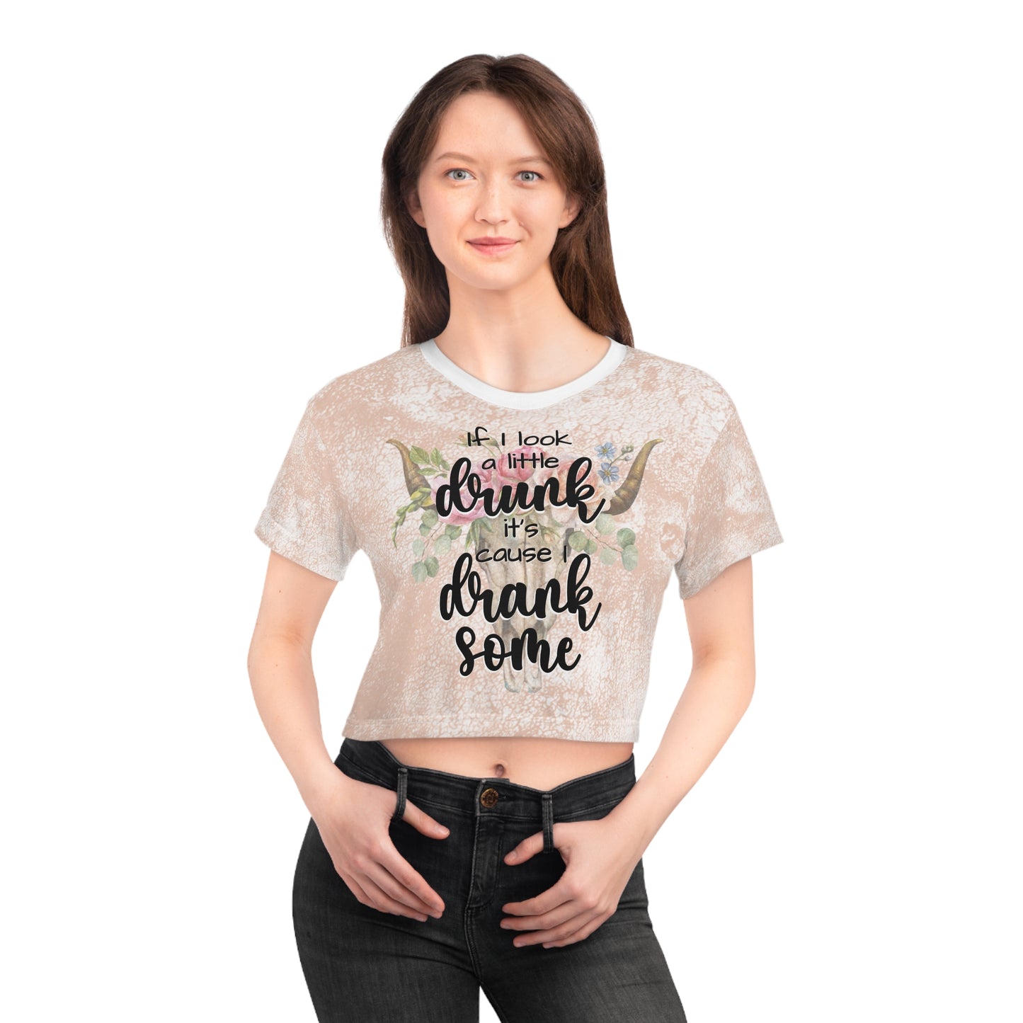 Crop Tee (AOP)