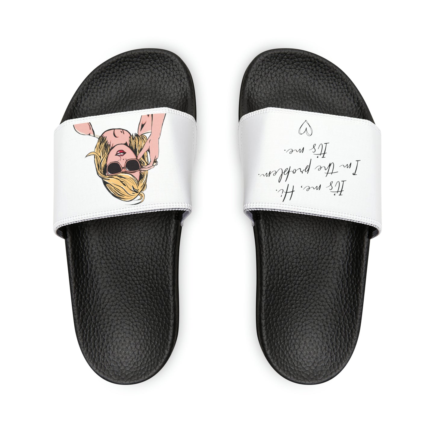 Youth PU Slide Sandals