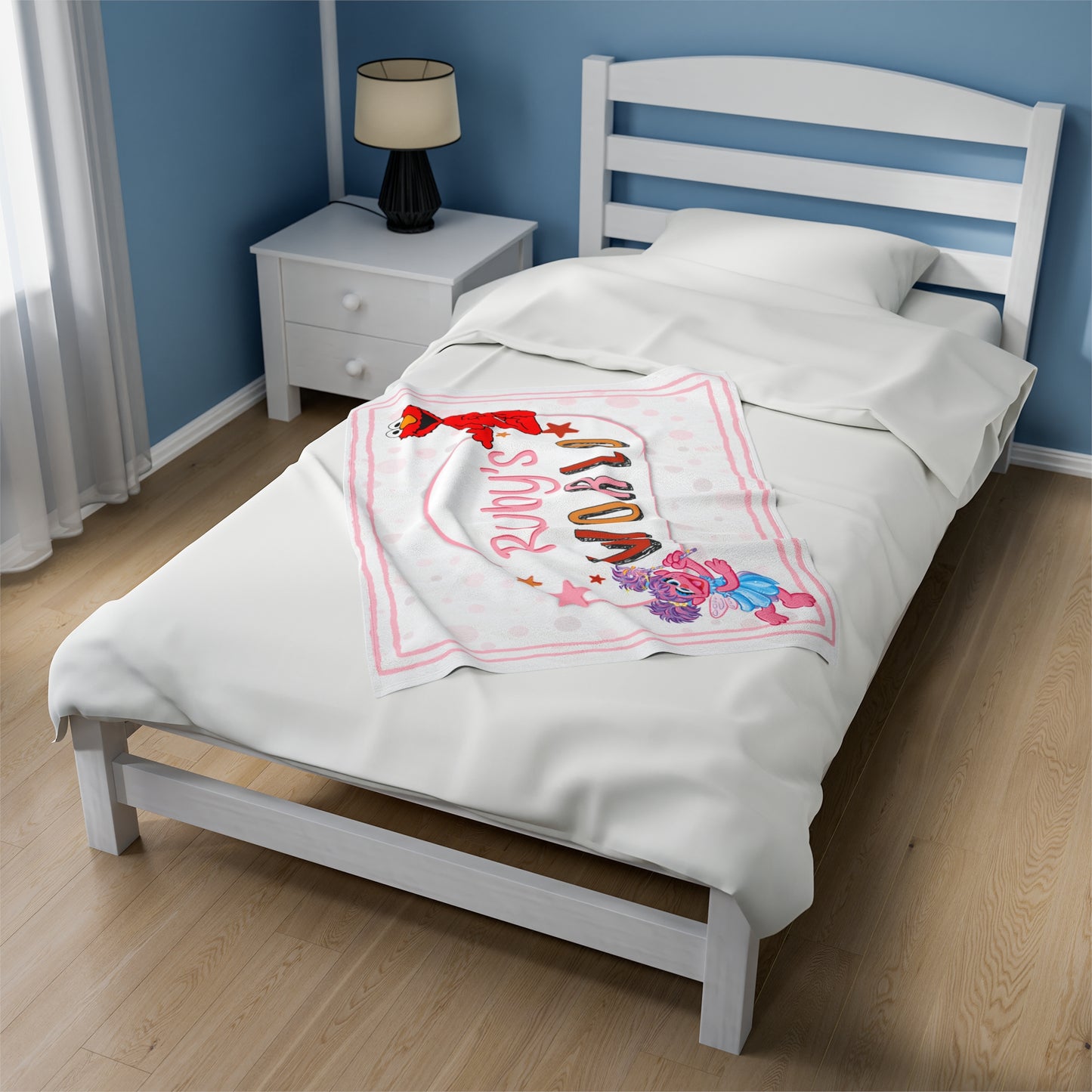Elmo -Velveteen Plush Blanket