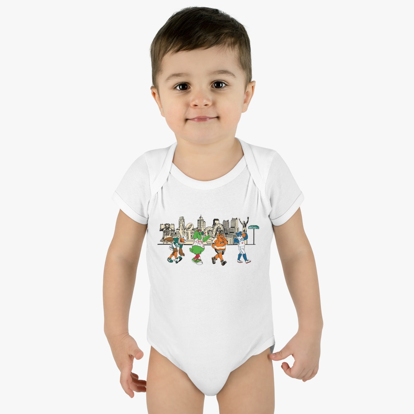Infant Baby Rib Bodysuit