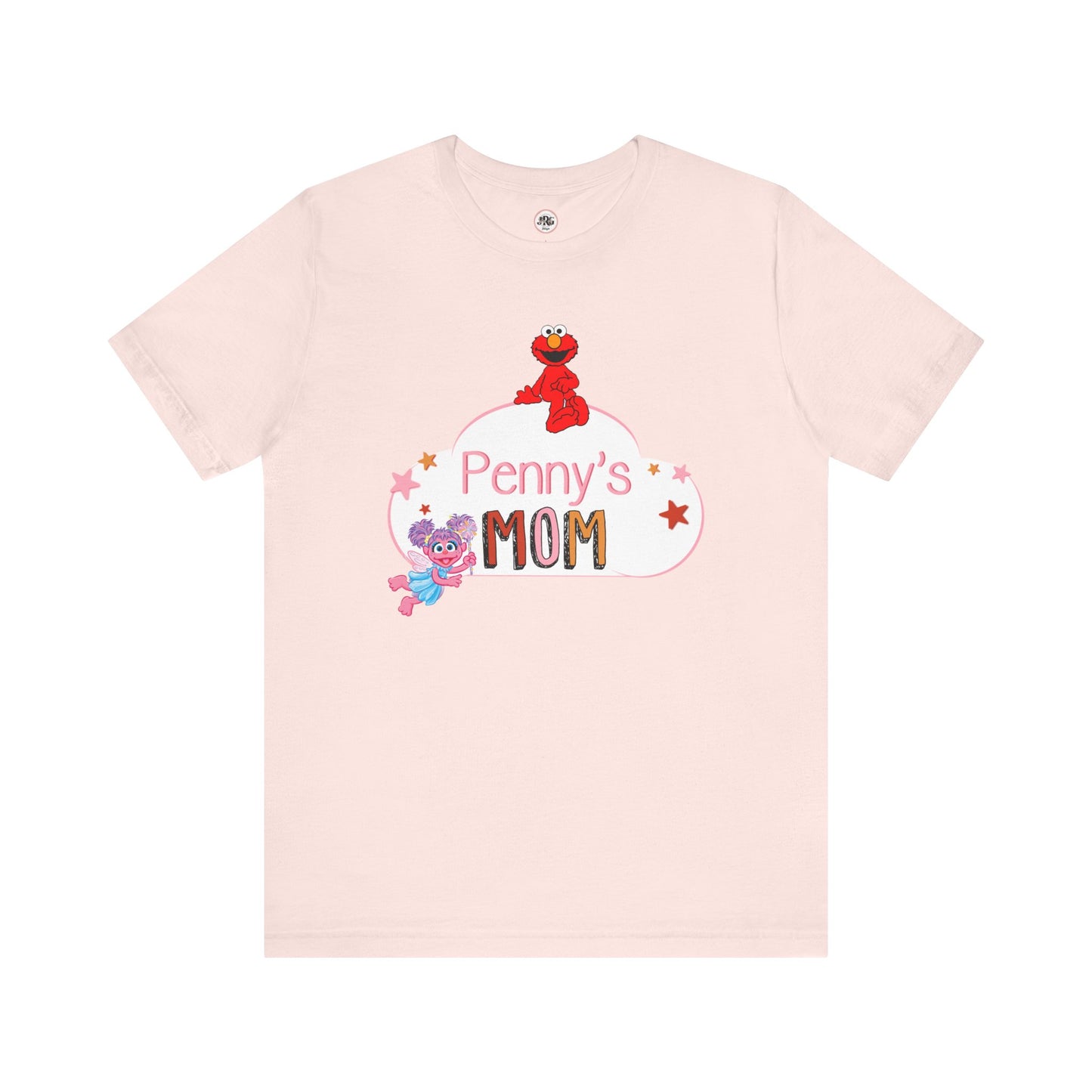 Elmo- mom Unisex Jersey Short Sleeve Tee