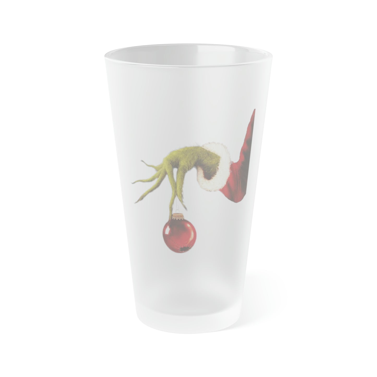 Frosted Pint Glass, 16oz