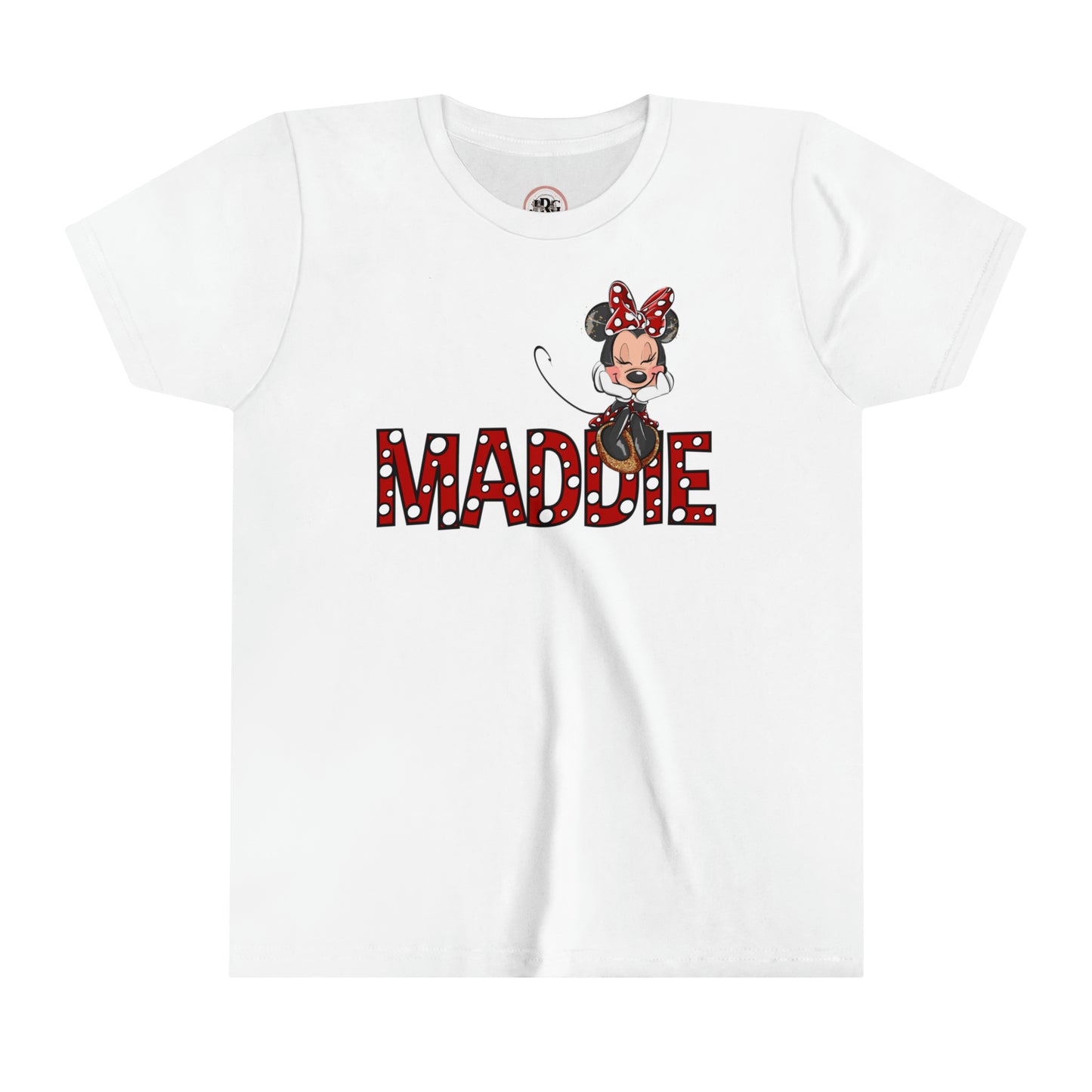 Minnie name Youth Short Sleeve Tee