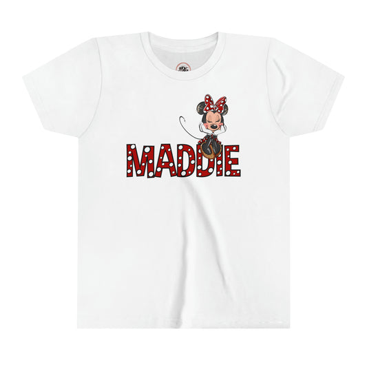 Minnie name Youth Short Sleeve Tee