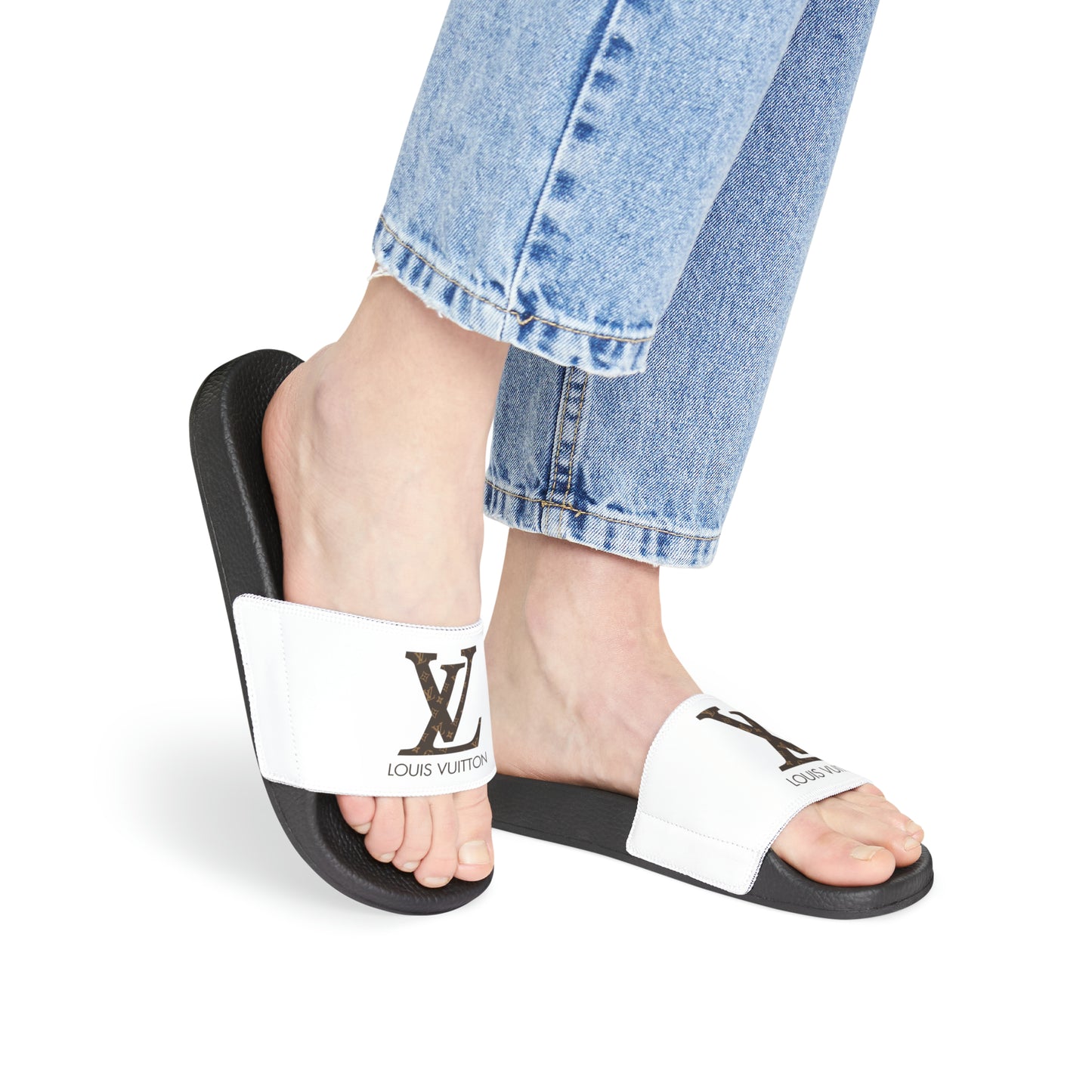 Women's PU Slide Sandals