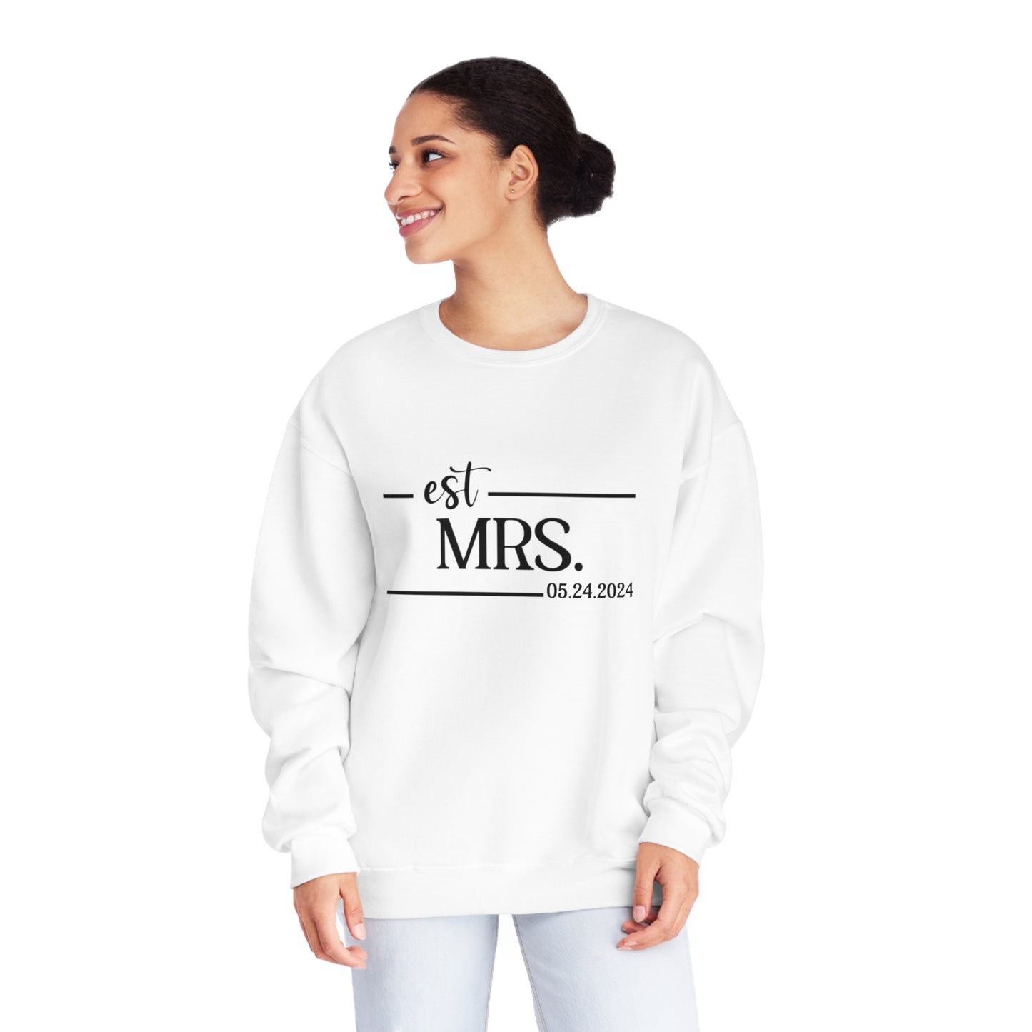 Est. Mrs. Unisex NuBlend® Crewneck Sweatshirt