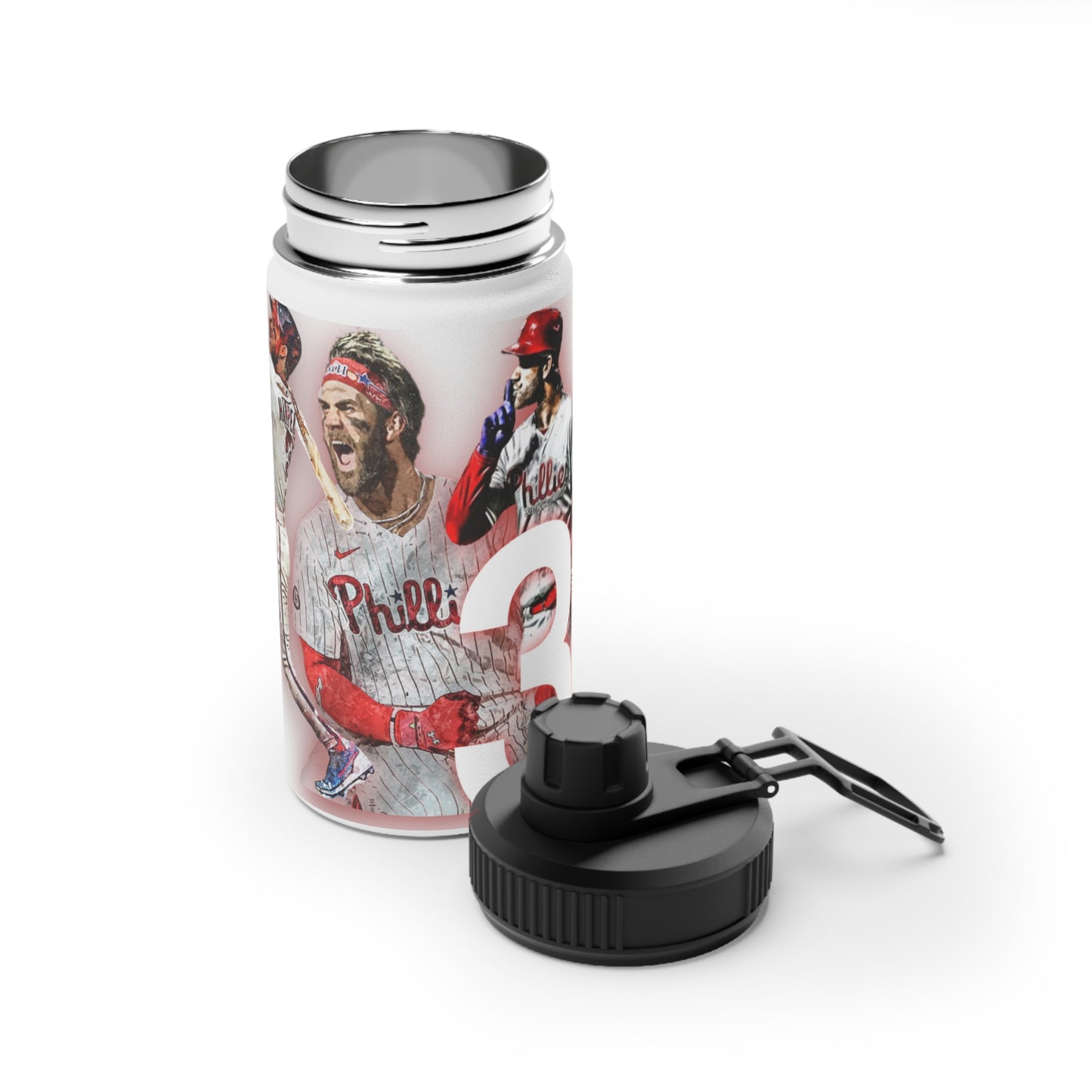 Stainless Steel Water Bottle, Sports Lid