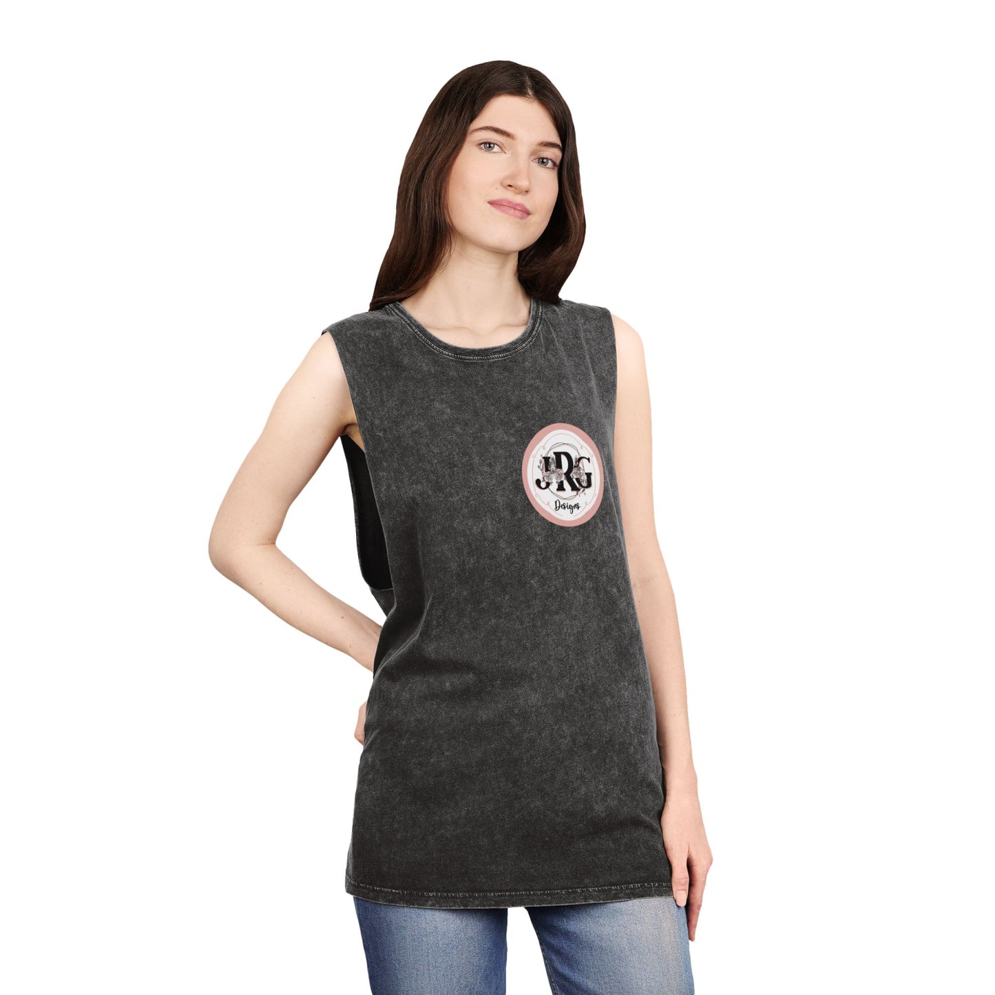 Unisex Stonewash Tank Top