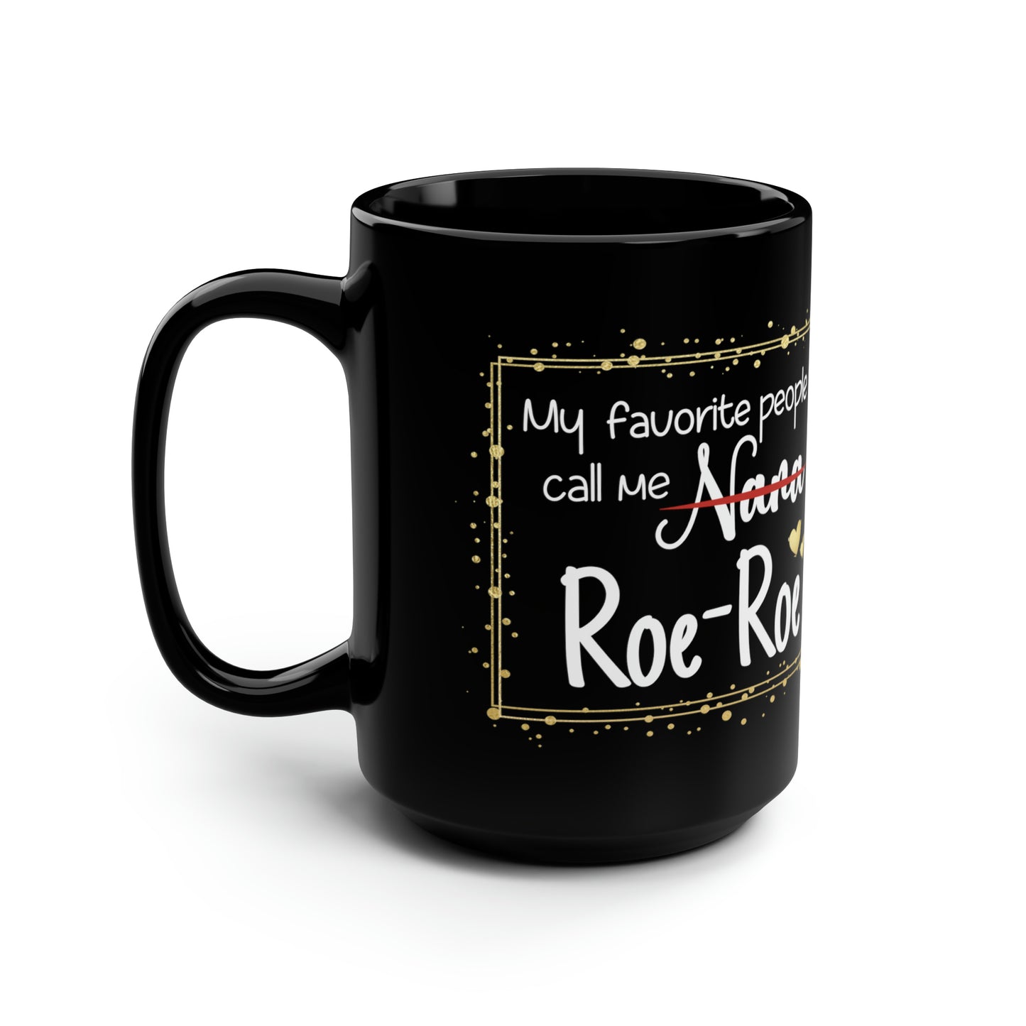 Black Mug, 15oz