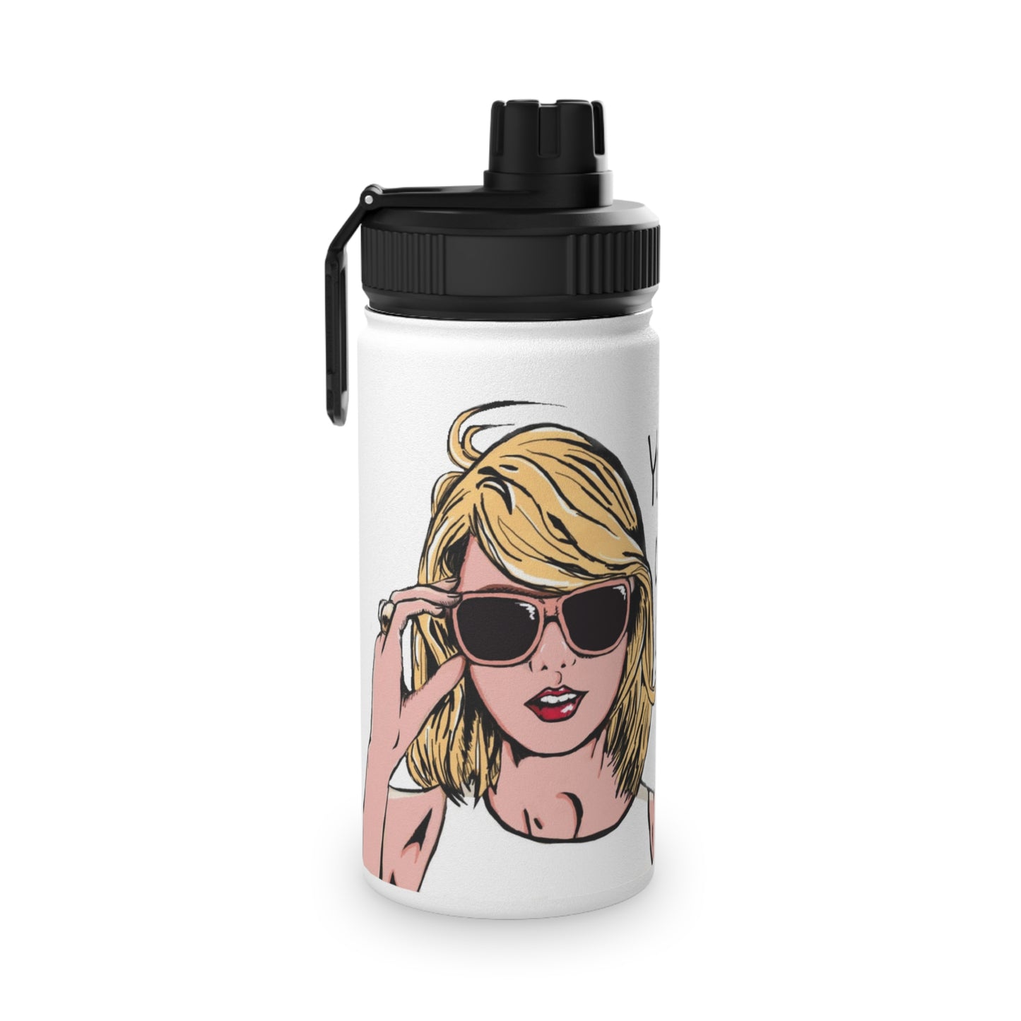 Stainless Steel Water Bottle, Sports Lid