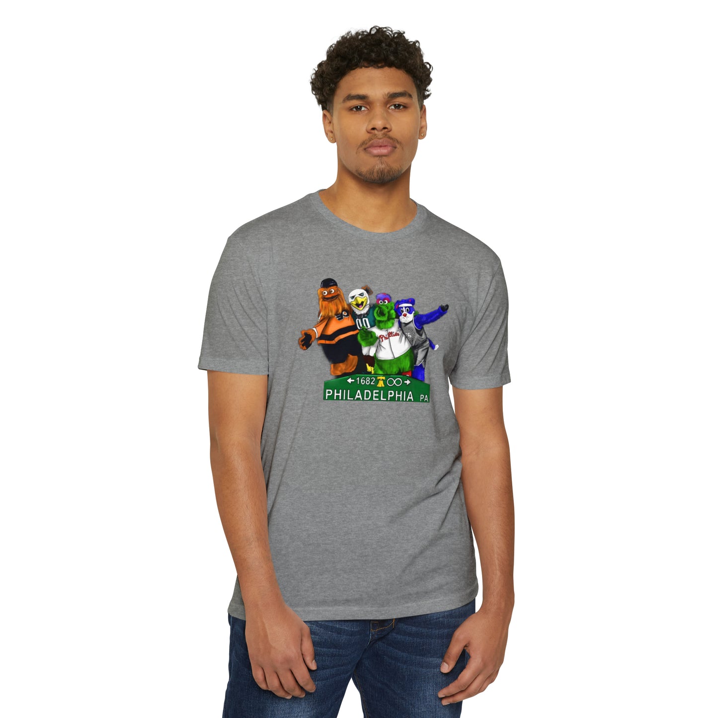 Copy of Unisex CVC Jersey T-shirt