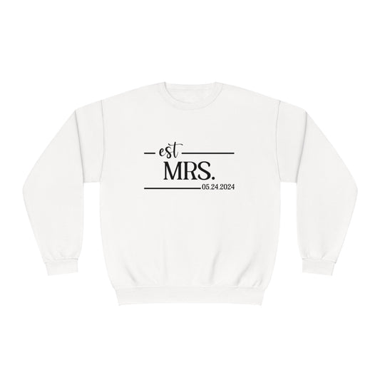 Est. Mrs. Unisex NuBlend® Crewneck Sweatshirt
