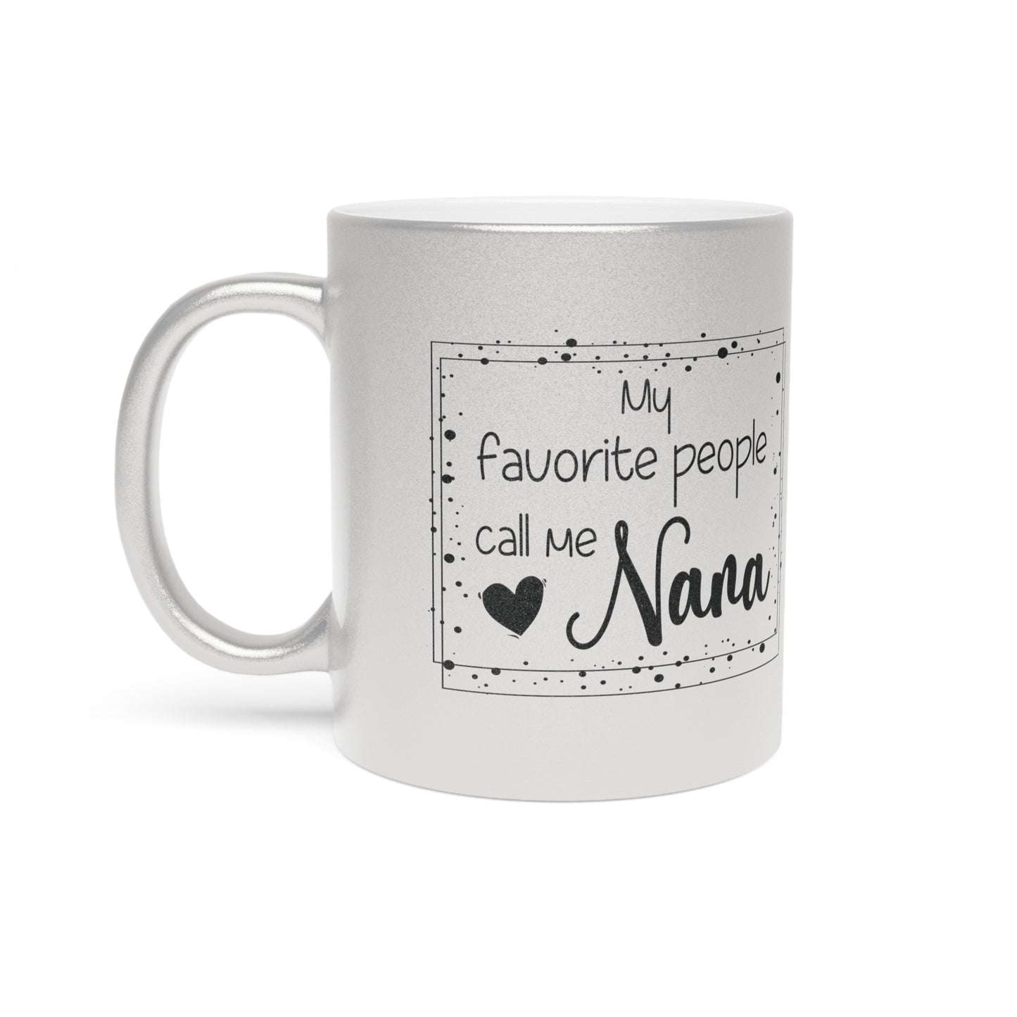 Copy of Metallic Mug (Silver\Gold)