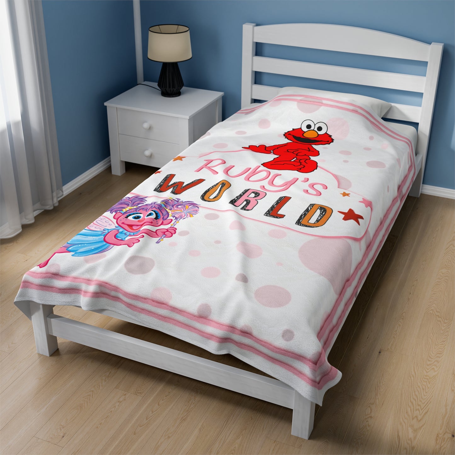Elmo- Velveteen Plush Blanket
