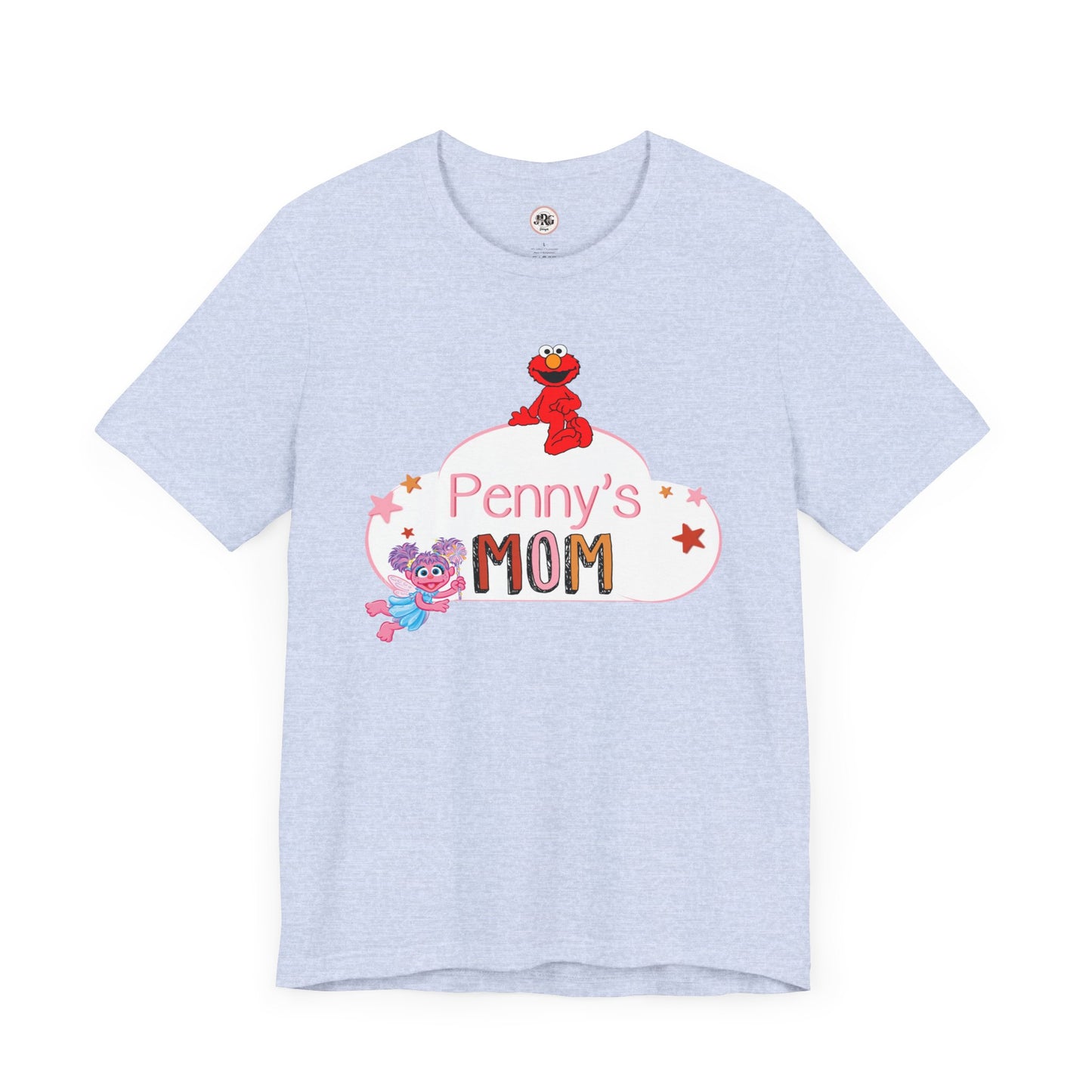 Elmo- mom Unisex Jersey Short Sleeve Tee
