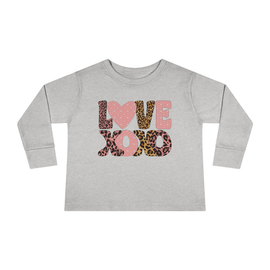 Toddler love valentine shirt