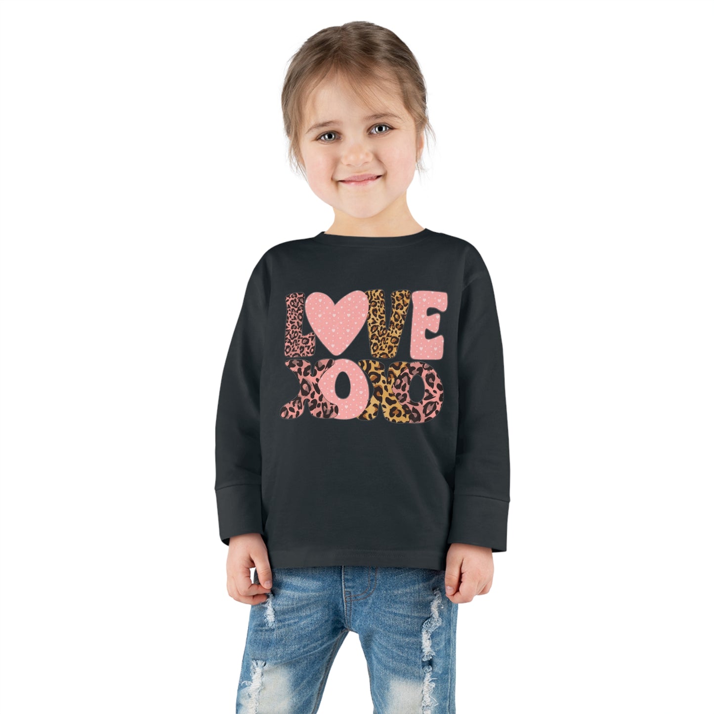 Toddler love valentine shirt