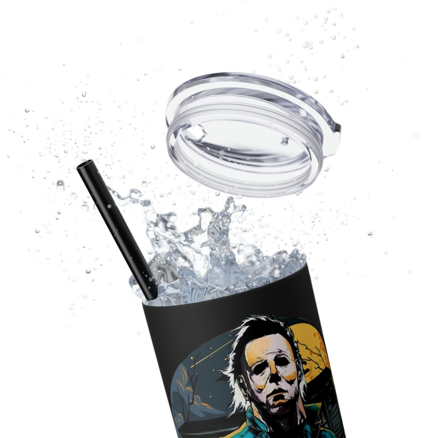 Skinny Tumbler with Straw, 20oz