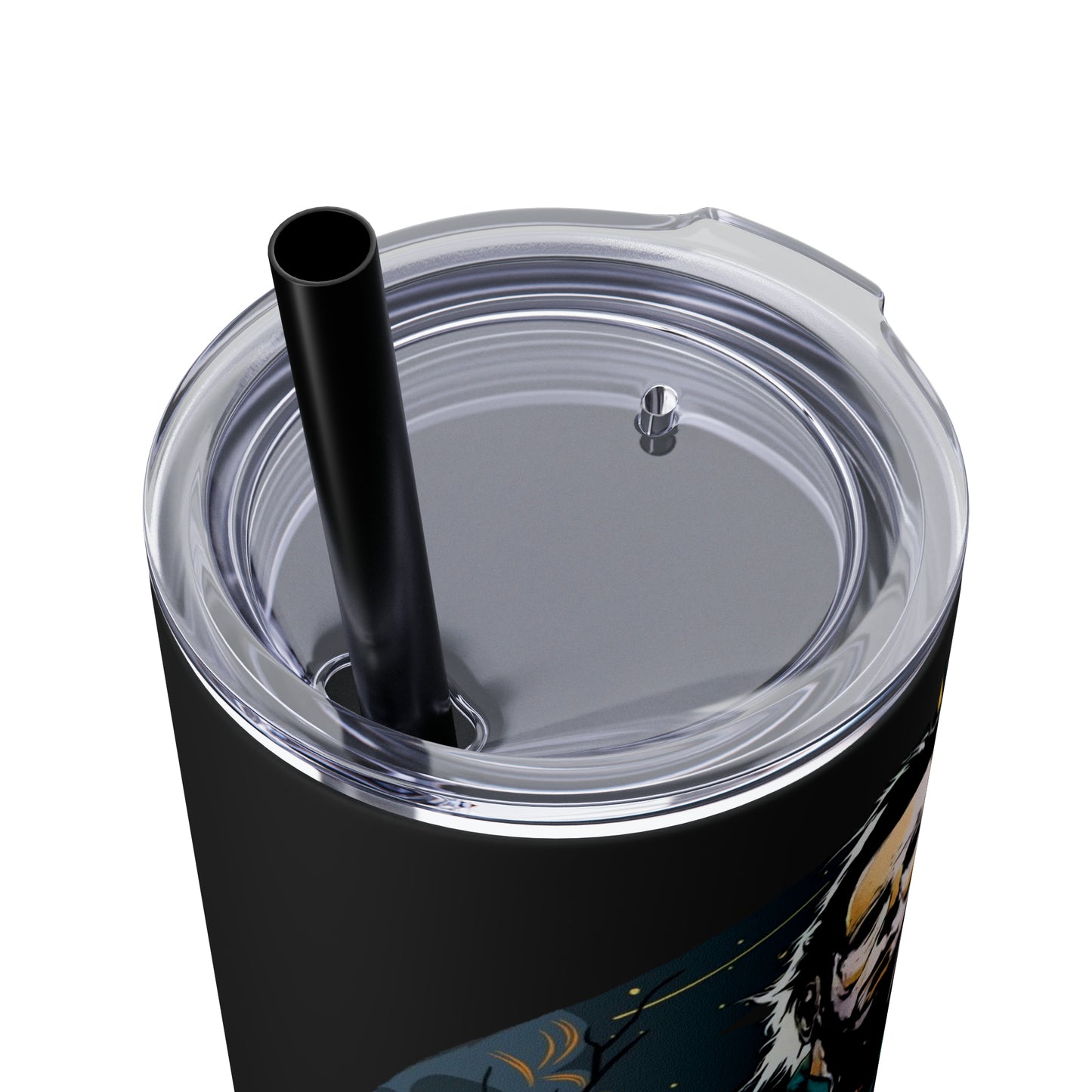 Skinny Tumbler with Straw, 20oz