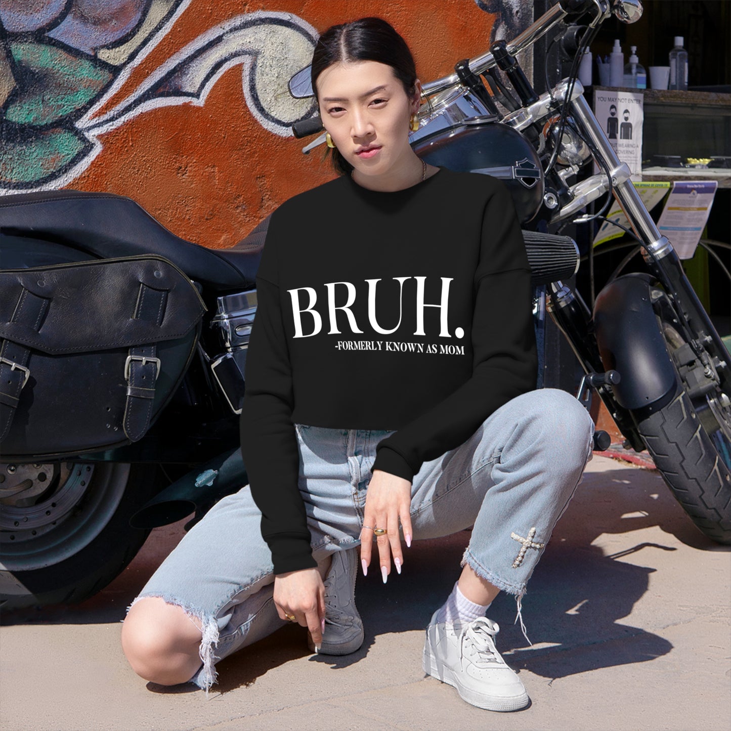 Women's Cropped Sweatshirt