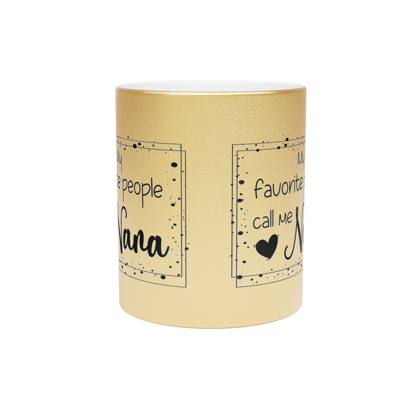 Copy of Metallic Mug (Silver\Gold)