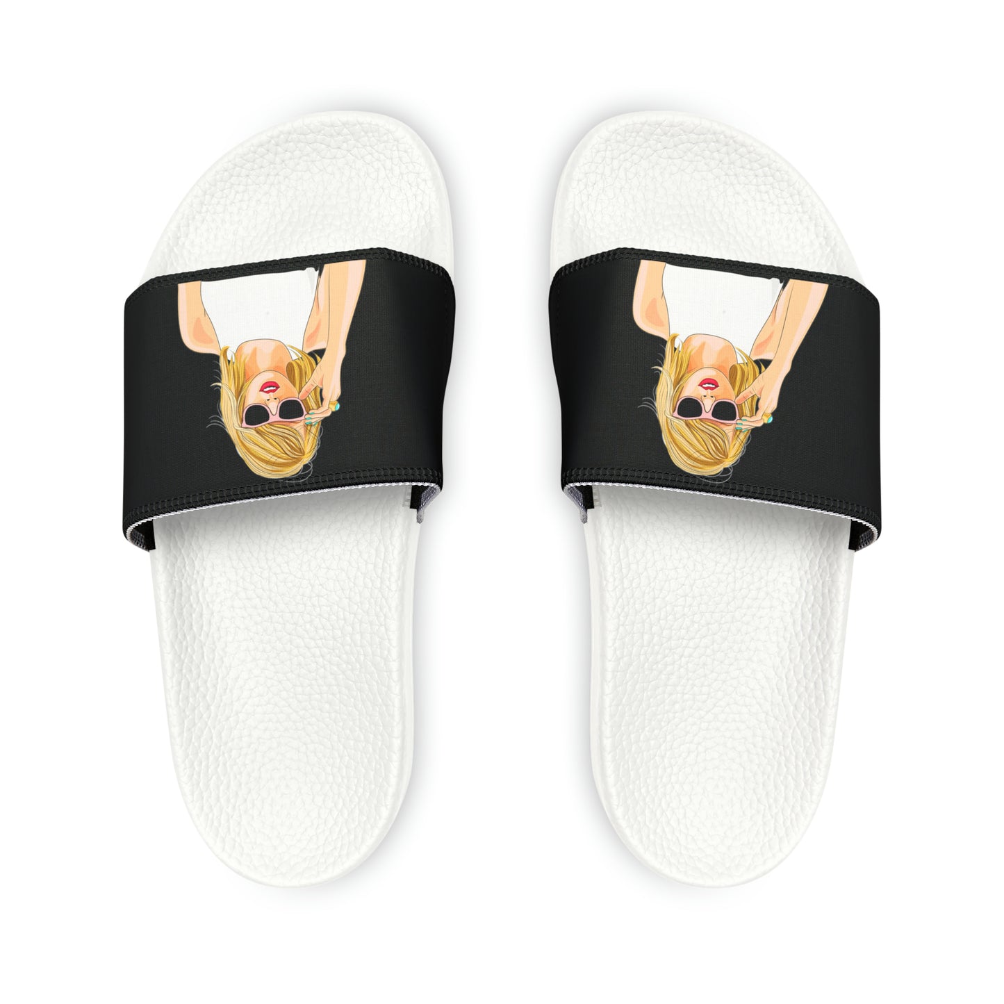 Youth PU Slide Sandals